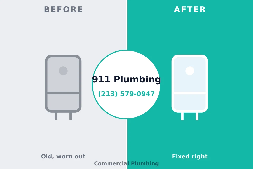 Before and after: plumbing repair Wahiawa, HI
